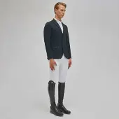 Cavalleria Toscana Heren Lightweight Rits Wedstrijd Jas M Navy