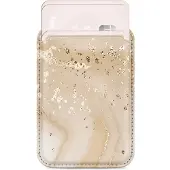 Mobilize MIO Card Holder MagSafe Wallet Goud Marble