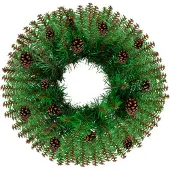 Springos Kerstkrans | Kerst Decoratie | 45 cm