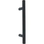 In-Door Deurgreep 630 / 300x200hoh rond zwart