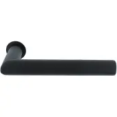 In-Door Deurkruk 504 minimalistisch rond zwart