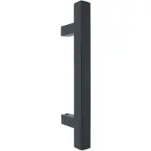 In-Door Deurgreep 730 / 300x200hoh vierkant zwart