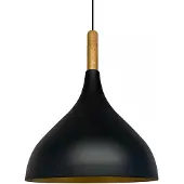 Bamyum Adash Hanglamp, 1 Vlam Zwart Metalen Hanglamp