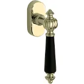 Artitec Draaikiepgarnituur Nouveau/Elegant messing gelakt