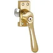 Artitec Mi Satori SKG1 raamsluiting met sluitplaat afsluitbaar Linea rechts Messing Ongelakt