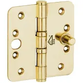 Artitec Mi Satori Kogellagerscharnier SKG3 ronde hoek vlak 89x89mm messing pvd