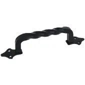 AMIG Stalen Handgreep 130xØ8 mm zwart