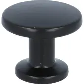 Online Deurbeslagshop Meubelknop GIA 30 mm zwart