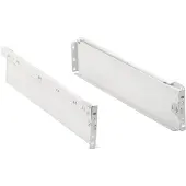 AMIG Paar ladegeleiders 40 cm wit Mod. 30