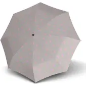 Knirps paraplu A.200 Medium Duomatic Magic Dots Shell beige