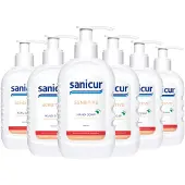 Sanicur 6x Handzeep Sensitive 300 ml