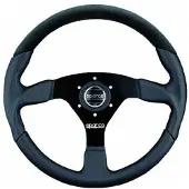 Sparco Steering Wheel L505 Lap 5 Blk/Blk/Blk