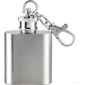 Zorr Drankflacon sleutelhanger RVS 1OZ