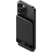 Cygnett Batterie externe sans fil magnétique MagSlim 5000 mAh 20 W Noir