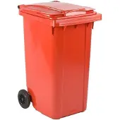 ESE Container 240 liter rood - 240liter - Kliko - Mini Container 240L