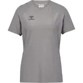 Hummel Shirt 'Cima 2.0' stone grey / donkergrijs