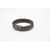 Josh -9264-Armband-Bruin-Heren-20,5cm