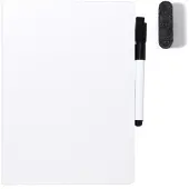 AGM Uitwisbaar notitieboek - Whiteboard notitieblok - A4 - Wit