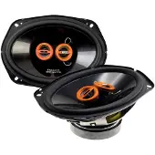Edge EDST219-E6 | 6x9" | 2 x 100 Watt RMS @ 4Ω | 3-Weg Coaxiaal Luidsprekers