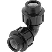 PRIMEMATIK - 20 mm x 1/2“ polyethyleen elleboogaansluiting voor irrigatiesysteem