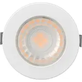 Braytron Veranda LED Minispot Plafondspotjes LED Downlight- Waterdicht IP54 -Wit -3W -3000K