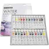 MAGI Aquarelverf aquarel verf Waterverf set 24x12ml Basiskleuren