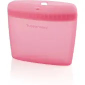 Tupperware Ultimate Silicone Bag Roze maat S