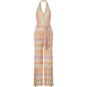 Ana alcazar Jumpsuit 'Zana' pastelgroen / sering / abrikoos / rosa