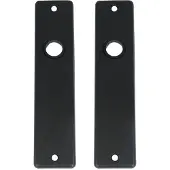 ODShop kortschild blind aluminium zwart