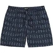 Men Plus Zwemshorts navy / offwhite