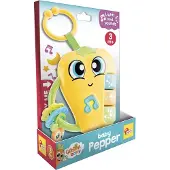 Lisciani Giochi - Carotina Baby - Elektronische rammelaar - Paprika