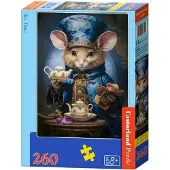 Castorland Puzzel 260 Stukjes: Thee Tijd