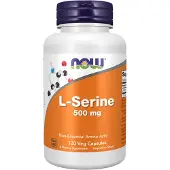 Now L-Serine 500 mg (120 Capsules) - aminozuur - aminozuur