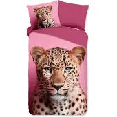 Pure Dekbedovertrek Micropercal Leona - pink 140x200/220cm
