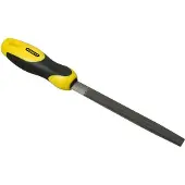 Stanley - Halfronde Vijl - 150mm - Ergonomische Handgreep