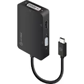 Alogic UCVGDVHD-ADP Adapter USB-C 3-in-1 -> HDMI, VGA, zwart