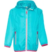 Playshoes regenjas met tas aquablauw