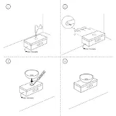 Differnz Waskom Badkamer Dias - Beton - Rond - Donkergrijs - 50cm