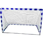 Powershot Pop Up Football Goal Wit,Blauw 1.4 x 1 m