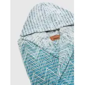 Missoni Badjas Stone Hooded Petrol Multicolor-L