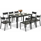 BICA King/Provence antraciet tuinmeubelset voor 8 personen