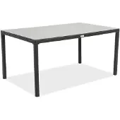 Garden Point Milan technorattan tafel zwart