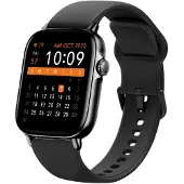 SMARTY 2.0 Smartwatch SW035F01 Horloge, herenhorloge, siliconen band, stappenteller, touch-display