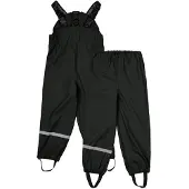 Mikk-Line - Kid's PU Rain Pant Recycled - Regenset 146, zwart