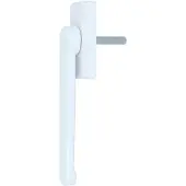 ODShop vlakke draaikiepgarnituur aluminium wit