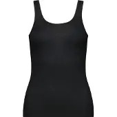 Mons Royale - Women's Folo Merino Tank - Merino-ondergoed M, zwart