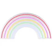 JUST LIGHT LED wandlamp Neon Rainbow, USB Rainbow, multicolor, Woon-/ Eetkamer, Kunststof, Modern