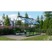 Pergart Kweekkas Meridian 2 8300 - Veiligheidsglas 3mm - Smaragd - 257x321x232cm