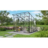 Vitavia Tuinkas Playa 7600 - Veiligheidsglas En Polycarbonaat - Zwart - 258x292x246cm