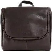 Harold's Country Toilettas Leer 25 cm zwart